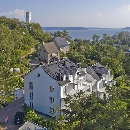 Moderne Mit Balkon, Meerblick - Ferienresidenz Zwei Boddenfewo 1-3 *